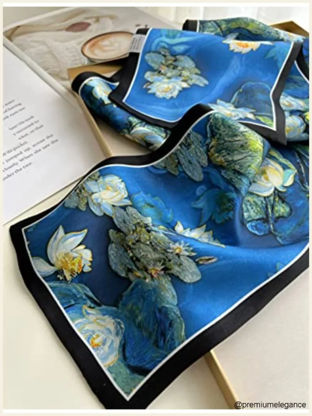 100% Mulberry Silk Scarf for Women - Long Oblong Shawl Head Wrap Neck Scarf